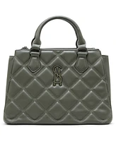 Steve Madden Jenni Quilted Satchel Handbag