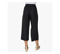 Stella Carakasi Women's Pull On Linen City Pants