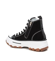 Xti Women's Canvas High-Top Sneakers By