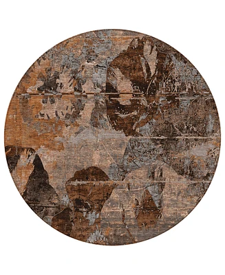 Addison Chantille Machine Washable ACN555 8'x8' Round Area Rug