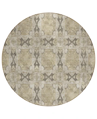 Addison Chantille Machine Washable ACN564 8'x8' Round Area Rug