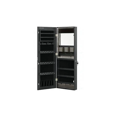 Slickblue Jewelry Cabinet Armoire Organizer with Led Lights