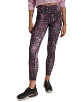 Dkny Sport Women's High-Rise Printed 7/8 Leggings