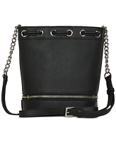 Karl Lagerfeld Paris Nantes Small Leather Bucket Bag