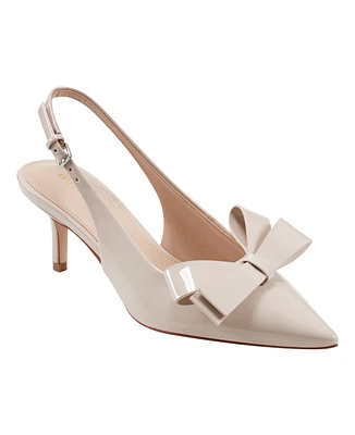Marc Fisher Women's Allon Bow Slingback Pumps