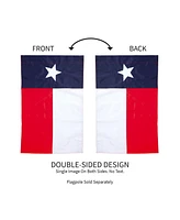 Evergreen Flag Texas State Flag House Applique Flag