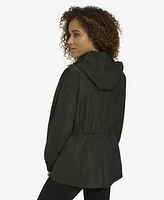 Karl Lagerfeld Women's Hooded Filed Jacket