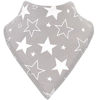 Luvable Friends Baby Boy Cotton Fleece Bandana Bibs, Boy Basic Elephant, One Size