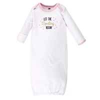 Hudson Baby Baby Girls Hudson Cotton Gowns, Princess