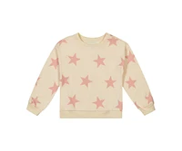 Sammy + Nat Little Girls Printed Sweatshirt