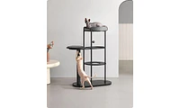 Slickblue Modern Cat Tree Classic Black