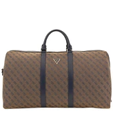 Guess Men's Jacquard Weekender Bag