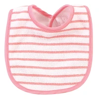 Hudson Baby Infant Girl Cotton and Polyester Bibs 10pk, One