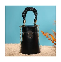 Haute Sauce Women's Cylindrical Bucket Bag