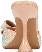 I.n.c. International Concepts Women's Beonna Embellished Bow Slide Sandals, Created for Macy's