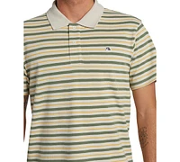 Quiksilver Men's Dna Cotton Mixed-Stripe Polo Shirt