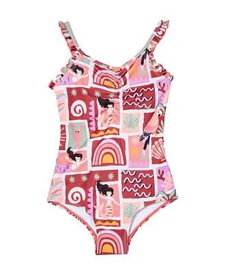 Cotton On Little Girls Arabella Swimwear One Piece