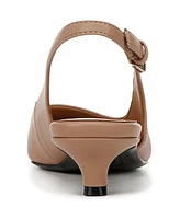 Naturalizer Gazing Kitten Heel Slingbacks