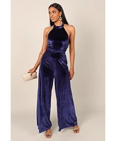 Petal and Pup Women's Aria Velvet Jumpsuit