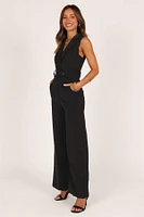 Petal and Pup Women's Sienna Belted Jumpsuit