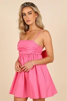 Petal and Pup Women's Alice Bow Back Mini Dress