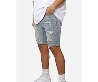 Saint Morta Men's Destroyer Distressed Shorts