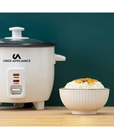 Uber Appliance Rapid Rice Cooker 6 Cup capacity