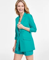 I.n.c. International Concepts Women's Menswear Blazer, Created for Macy's