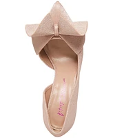 Betsey Johnson Women's Nobble Sculpted Bow Pumps