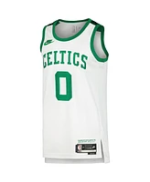 Nike Men's Jayson Tatum White Boston Celtics Swingman Player Jersey - Classic Edition