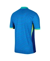 Nike Men's Blue Brazil National Team 2024 Away Match Authentic Jersey