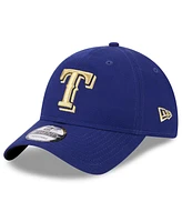 New Era Men's Royal Texas Rangers 2024 Gold Collection 9TWENTY Adjustable Hat