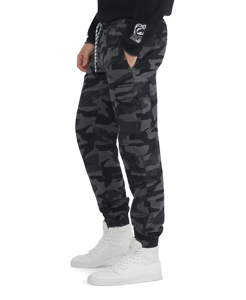 Ecko Men's Maverick Twill Cargo Jogger