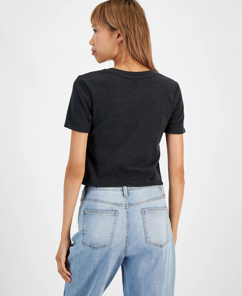 Grayson Threads, The Label Juniors' Love Language Baby Tee