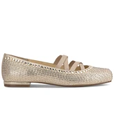 Jessica Simpson Women's Otessa Rhinestone Mary-Jane Ballet Flats