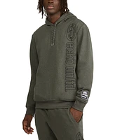 Ecko Men's Vertical Embroidered Pullover Hoodie