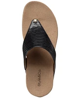 Style & Co Women's Riioo Thong Flat Sandals, Created for Macy's