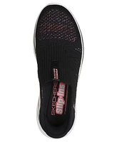 Skechers Women's Go Walk 7- City Lights Casual Walking Sneakers