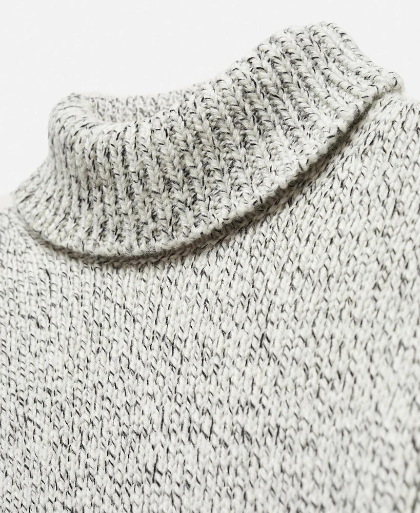 Mango Men's Wool Turtleneck Sweater