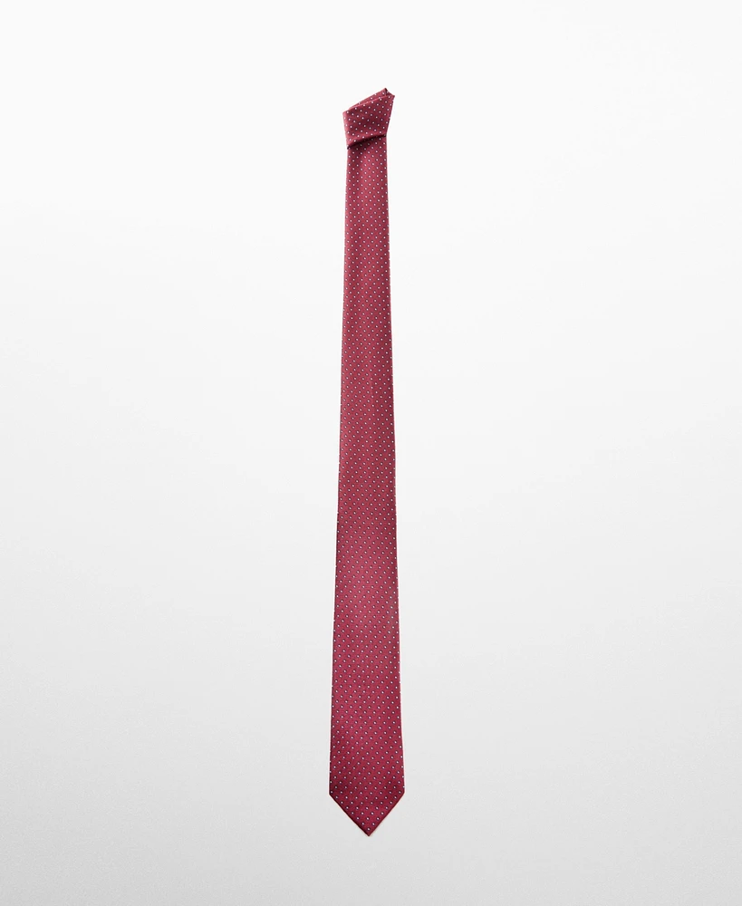 Mango Men's Polka-Dot Print Tie