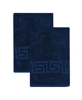 Ozan Premium Home Milos Greek Key Design Collection 100% Turkish Cotton Bath Towel, 27" x 54"