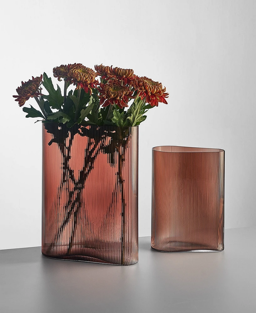 Nude Glass Mist Vase