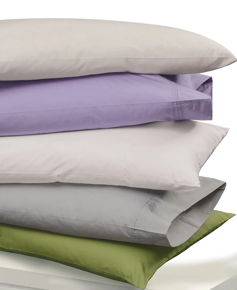 Tribeca Living 350 Thread Count Cotton Percale Extra Deep Pocket Twin Sheet Set