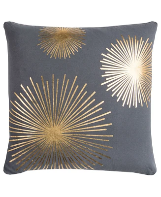 Rachel Kate Starburst Polyester Filled Decorative Pillow, 20" x 20"