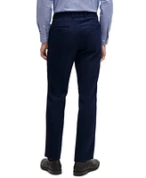 Boss by Hugo Men's Melange Stretch Slim-Fit Trousers