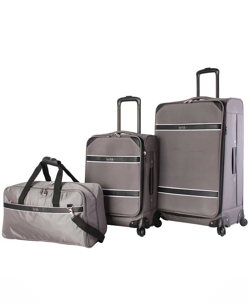 Nicole Miller Sam 3 Piece Luggage Set