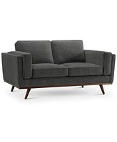 Abbyson Living Venice 67.5" Modern Fabric Loveseat