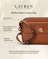 Lauren Ralph Leather Marcy Camera Bag