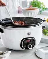 GreenLife Cook Duo Healthy 6qt Ceramic Nonstick Slow Cooker