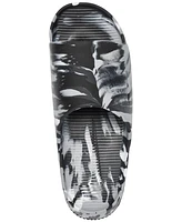 Nike Men's Calm Marbled Slide Sandals from Finish Line